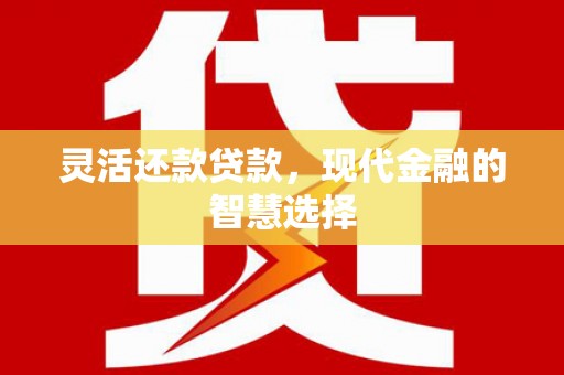 察隅灵活还款贷款，现代金融的智慧选择