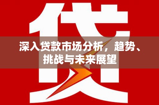 察隅深入贷款市场分析，趋势、挑战与未来展望