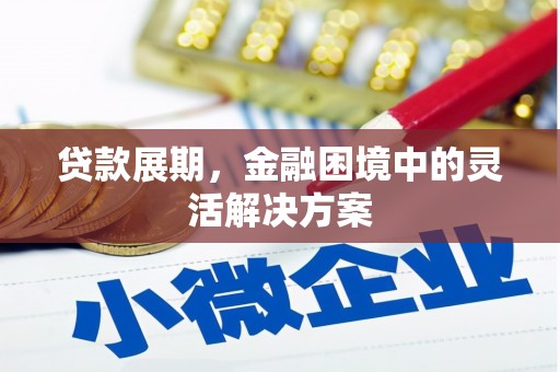 察隅贷款展期，金融困境中的灵活解决方案
