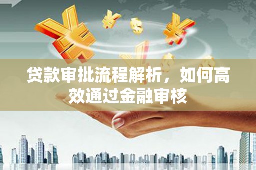 察隅贷款审批流程解析，如何高效通过金融审核
