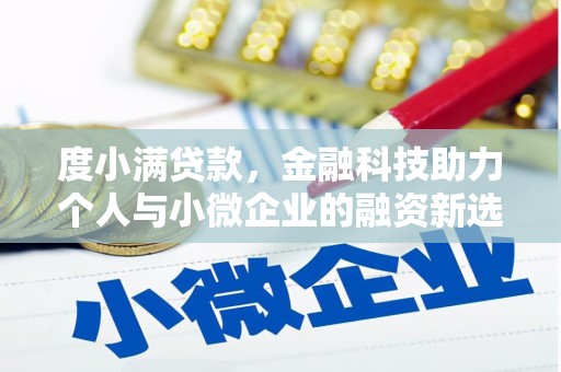 察隅度小满贷款，金融科技助力个人与小微企业的融资新选择