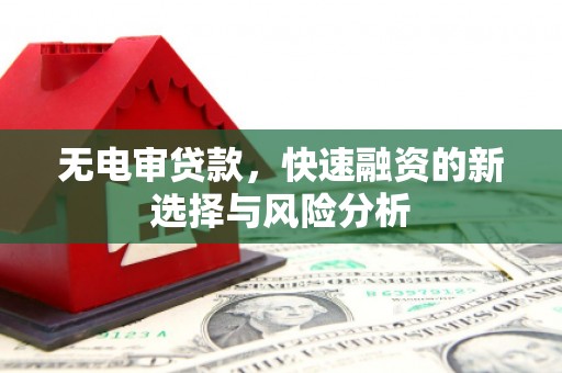 察隅无电审贷款，快速融资的新选择与风险分析