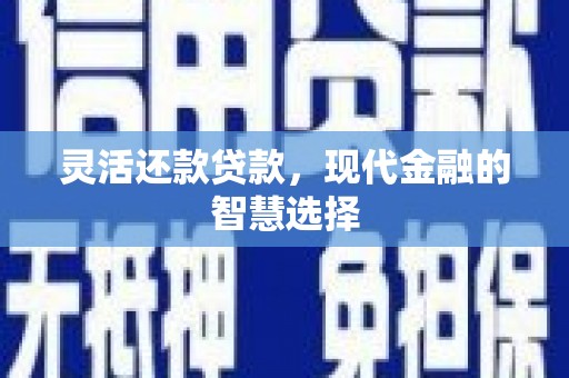察隅灵活还款贷款，现代金融的智慧选择