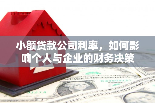 察隅小额贷款公司利率，如何影响个人与企业的财务决策
