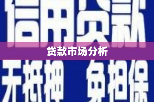 察隅贷款市场分析