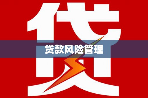 察隅贷款风险管理