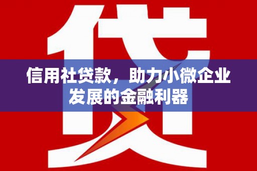 察隅信用社贷款，助力小微企业发展的金融利器