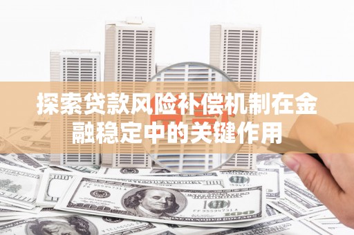察隅探索贷款风险补偿机制在金融稳定中的关键作用