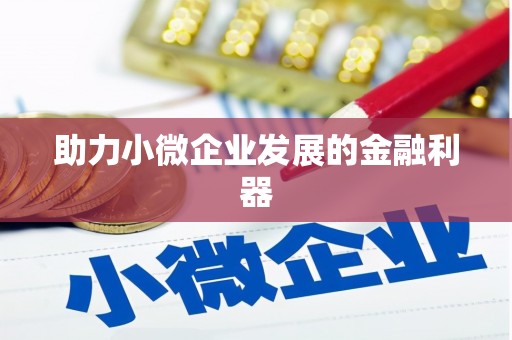 察隅助力小微企业发展的金融利器