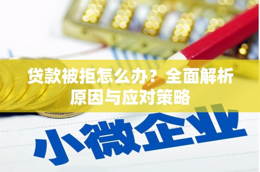 察隅贷款被拒怎么办？全面解析原因与应对策略